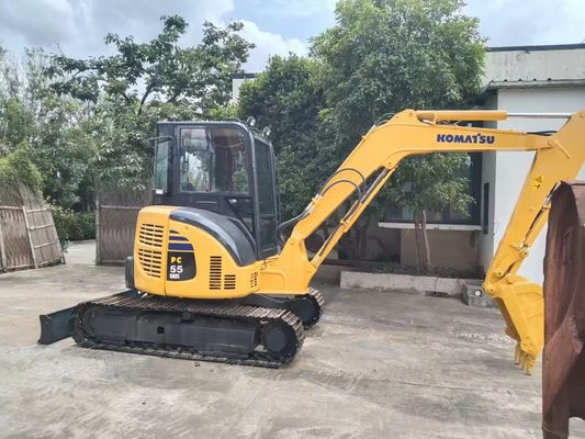 Sử dụng Komatsu PC55MR 2 Mini gốc Nhật Bản hiệu quả năng lượng cao