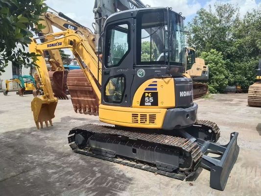 Sử dụng Komatsu PC55MR 2 Mini gốc Nhật Bản hiệu quả năng lượng cao