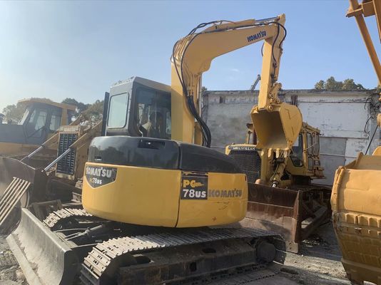 PC78US-6NO Máy đào cũ Màu gốc Máy đào Komatsu tay hai