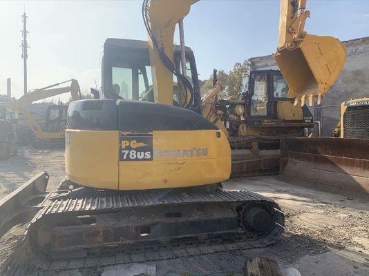 PC78US-6NO Máy đào cũ Màu gốc Máy đào Komatsu tay hai