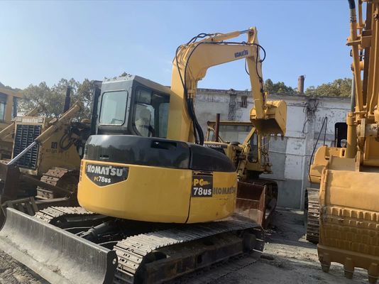 PC78US-6NO Máy đào cũ Màu gốc Máy đào Komatsu tay hai
