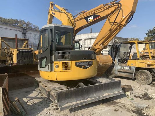 PC78US-6NO Máy đào cũ Màu gốc Máy đào Komatsu tay hai