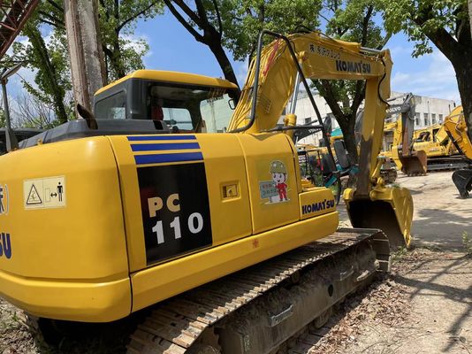 PC110-7 Crawler sử dụng Komatsu Excavator Heavy Duty Máy đào Komatsu cũ