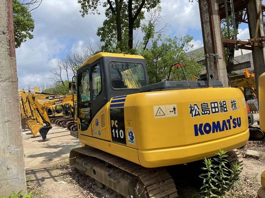 PC110-7 Crawler sử dụng Komatsu Excavator Heavy Duty Máy đào Komatsu cũ