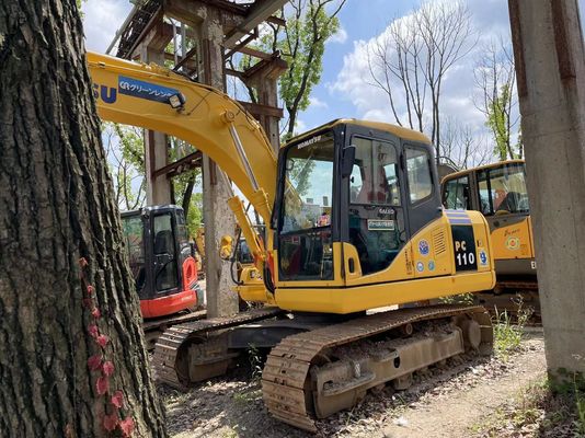 PC110-7 Crawler sử dụng Komatsu Excavator Heavy Duty Máy đào Komatsu cũ