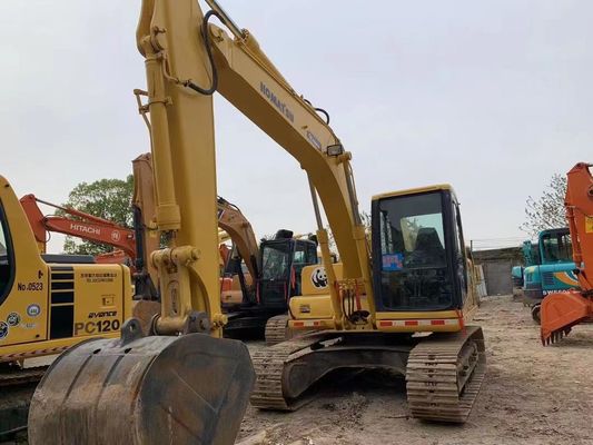 12 tấn sử dụng Komatsu PC120-6 Crawler Hydraulic Excavator Bảo đảm an toàn