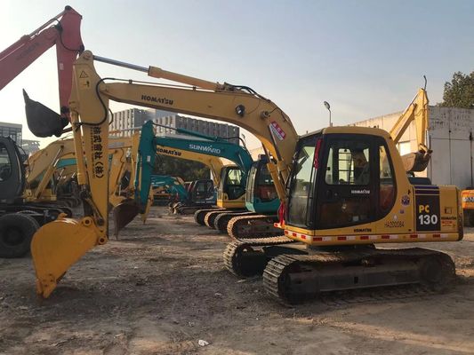 Tiết kiệm năng lượng sử dụng Komatsu PC130 6 Crawler Độ ổn định cao Màu gốc