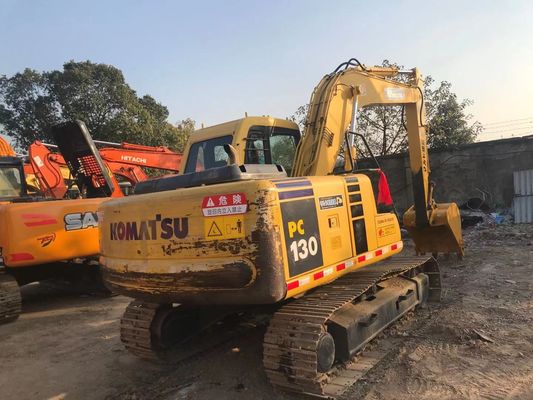 Tiết kiệm năng lượng sử dụng Komatsu PC130 6 Crawler Độ ổn định cao Màu gốc