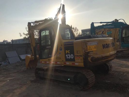 Tiết kiệm năng lượng sử dụng Komatsu PC130 6 Crawler Độ ổn định cao Màu gốc