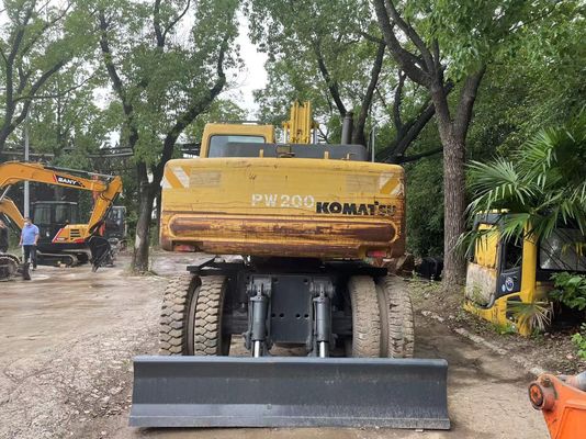 Máy đào Komatsu Nhật Bản PC150W-6 Máy đào bánh xe cũ