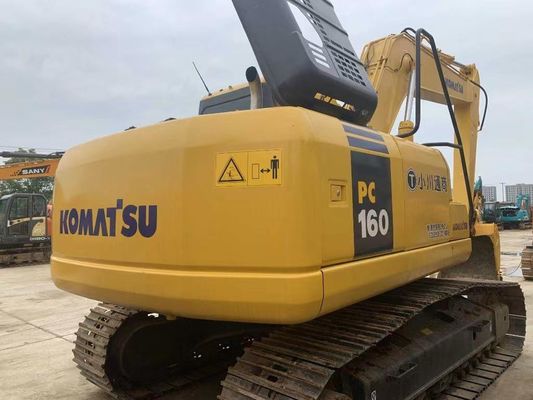 Nhật Bản Komatsu PC160LC-7 Mini Crawler Excavator tay thứ hai với động cơ mạnh mẽ