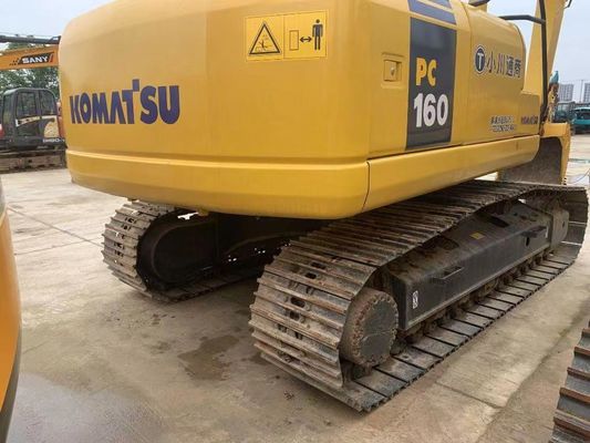 Nhật Bản Komatsu PC160LC-7 Mini Crawler Excavator tay thứ hai với động cơ mạnh mẽ