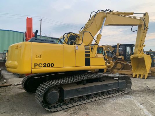 Hiệu suất cao sử dụng Komatsu PC200 6 máy đào nguyên bản Nhật Bản mạnh mẽ