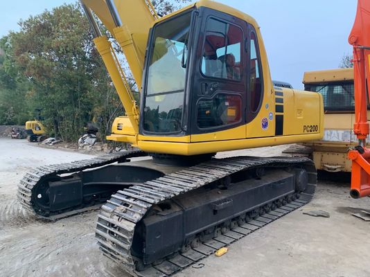 Hiệu suất cao sử dụng Komatsu PC200 6 máy đào nguyên bản Nhật Bản mạnh mẽ