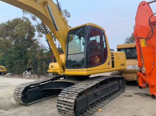 Hiệu suất cao sử dụng Komatsu PC200 6 máy đào nguyên bản Nhật Bản mạnh mẽ