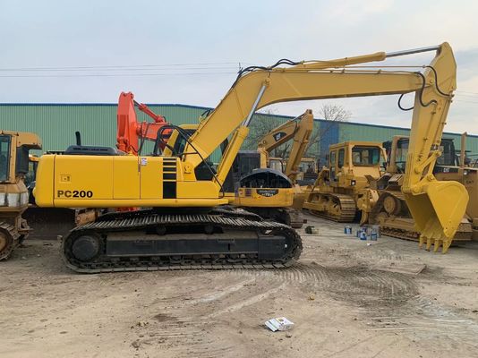 Hiệu suất cao sử dụng Komatsu PC200 6 máy đào nguyên bản Nhật Bản mạnh mẽ
