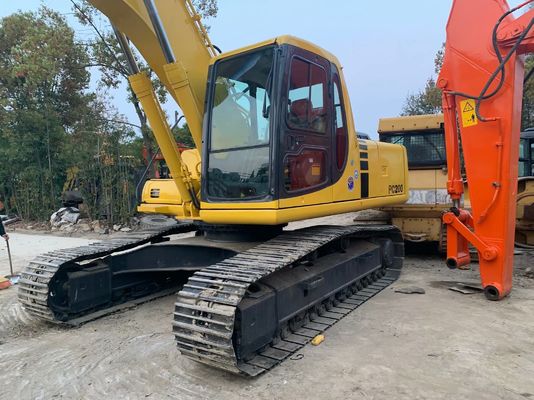 Hiệu suất cao sử dụng Komatsu PC200 6 máy đào nguyên bản Nhật Bản mạnh mẽ