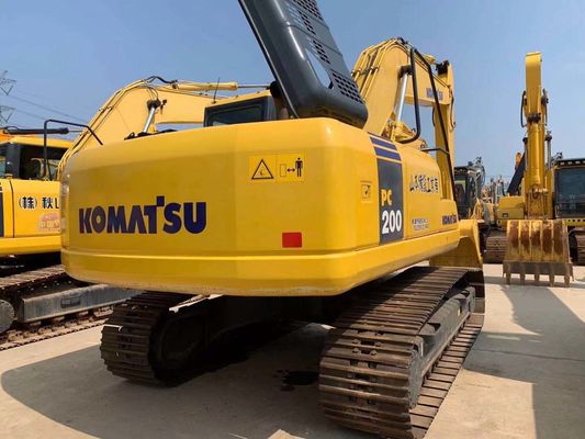 Hoạt động dễ dàng Máy đào Komatsu cũ PC200-7 Bản gốc Nhật Bản Máy đào 20 tấn