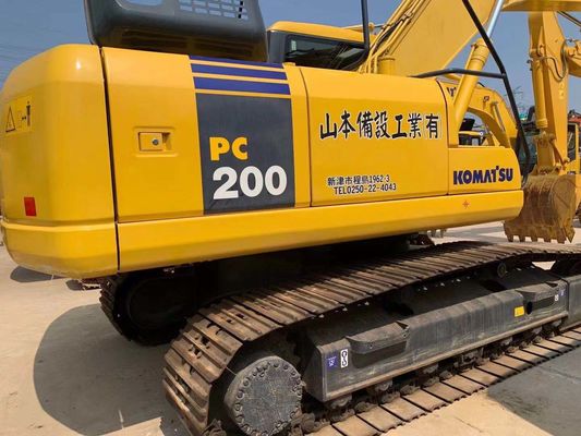 Hoạt động dễ dàng Máy đào Komatsu cũ PC200-7 Bản gốc Nhật Bản Máy đào 20 tấn