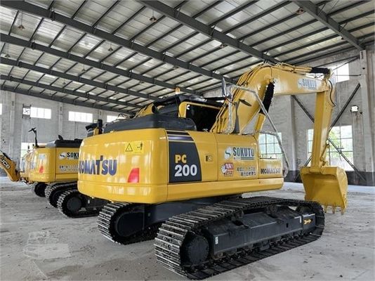 PC200-8 Máy đào Komatsu cũ Nhật Bản gốc Máy đào tay thứ hai duy trì