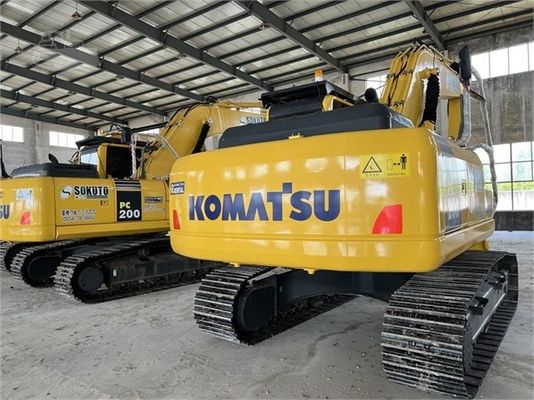 PC200-8 Máy đào Komatsu cũ Nhật Bản gốc Máy đào tay thứ hai duy trì