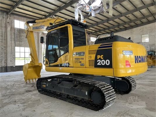 PC200-8 Máy đào Komatsu cũ Nhật Bản gốc Máy đào tay thứ hai duy trì