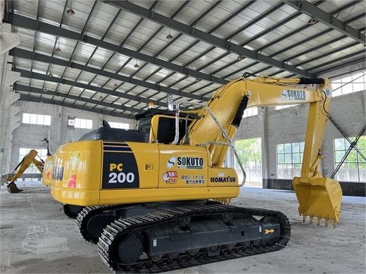 PC200-8 Máy đào Komatsu cũ Nhật Bản gốc Máy đào tay thứ hai duy trì