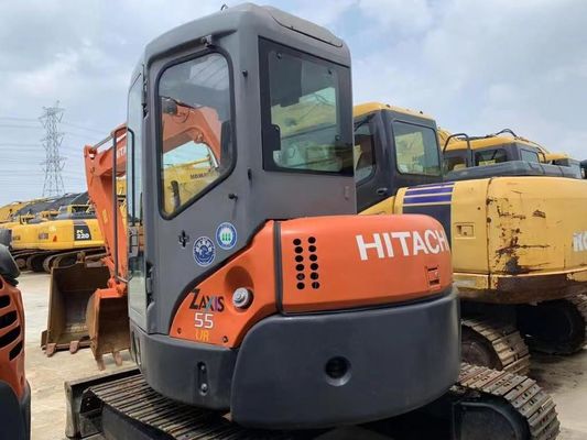 Máy đào mini Hitachi ZX55UR gốc Nhật Bản sử dụng trong tình trạng tuyệt vời