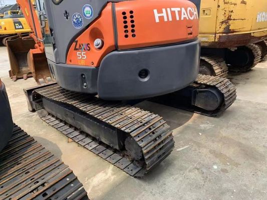 Máy đào mini Hitachi ZX55UR gốc Nhật Bản sử dụng trong tình trạng tuyệt vời