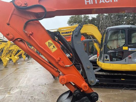 Nhật Bản gốc sử dụng Hitachi ZX60 Mini Crawler Excavator với ngón tay cái thủy lực