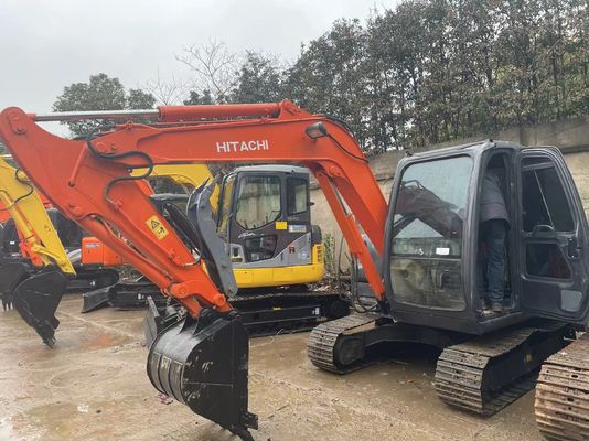 Nhật Bản gốc sử dụng Hitachi ZX60 Mini Crawler Excavator với ngón tay cái thủy lực