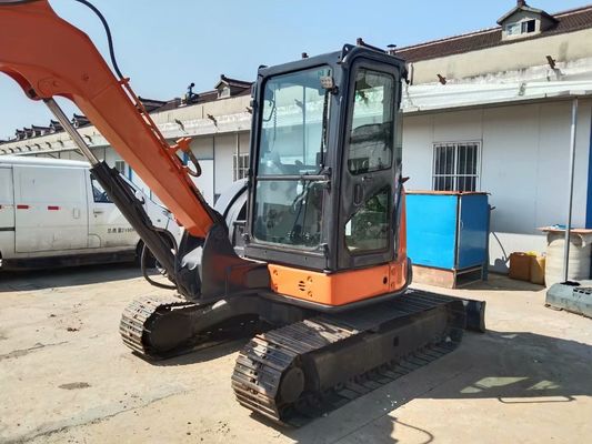 Hitachi ZX55USR-5A Mini Crawler Excavator cũ Chế độ tốt Mini Excavator cũ