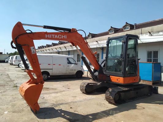 Hitachi ZX55USR-5A Mini Crawler Excavator cũ Chế độ tốt Mini Excavator cũ