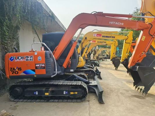 Bản gốc Nhật Bản sử dụng Excavator ZX70 sử dụng Hitachi Excavator Crawler với Blade