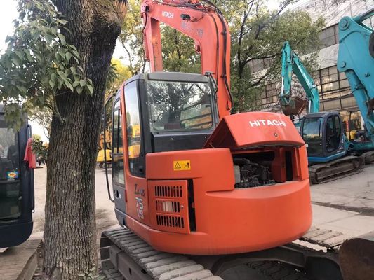 Nhật Bản sử dụng máy đào ZX75US-3 Hiệu quả năng lượng Hitachi Crawler Excavator