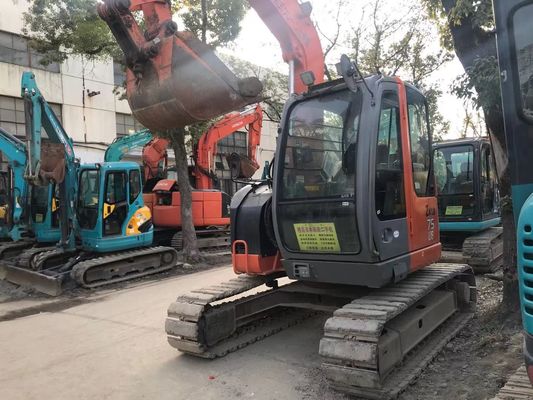 Nhật Bản sử dụng máy đào ZX75US-3 Hiệu quả năng lượng Hitachi Crawler Excavator