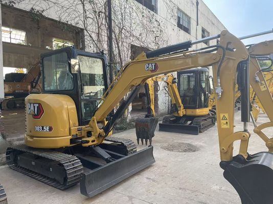 Hiệu quả năng lượng sử dụng CAT Excavator Crawler Caterpillar 303.5 E CR Rustproof