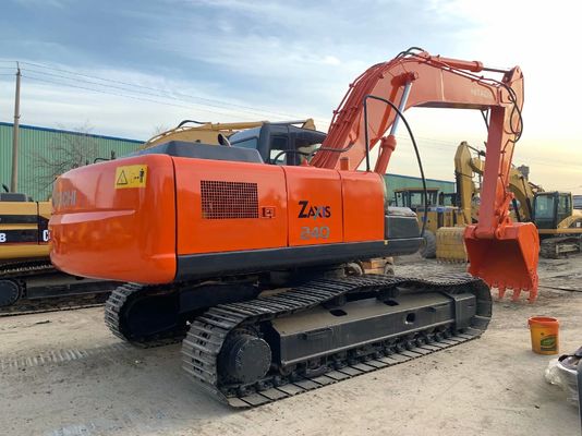 Sử dụng Hitachi ZX240HG Crawler gắn máy đào thủy lực Sơn lại Màu