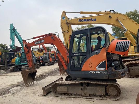 2018 Năm sử dụng Doosan DX60-9C Mini Excavator Trong tình trạng tuyệt vời/Sản phẩm sử dụng Doosan Mini Excavator bán