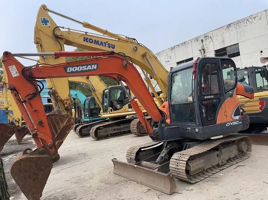 2018 Năm sử dụng Doosan DX60-9C Mini Excavator Trong tình trạng tuyệt vời/Sản phẩm sử dụng Doosan Mini Excavator bán