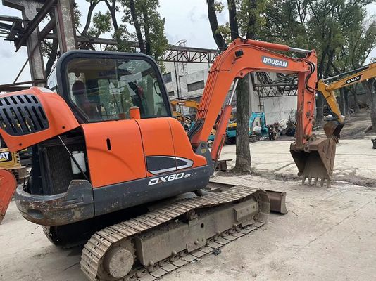 2018 Năm sử dụng Doosan DX60-9C Mini Excavator Trong tình trạng tuyệt vời/Sản phẩm sử dụng Doosan Mini Excavator bán
