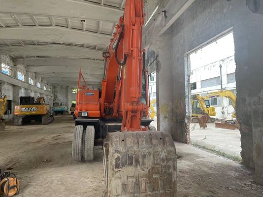 Kiểm soát thông minh sử dụng máy đào DH150W-7 Doosan Wheel Excavator 2012 năm