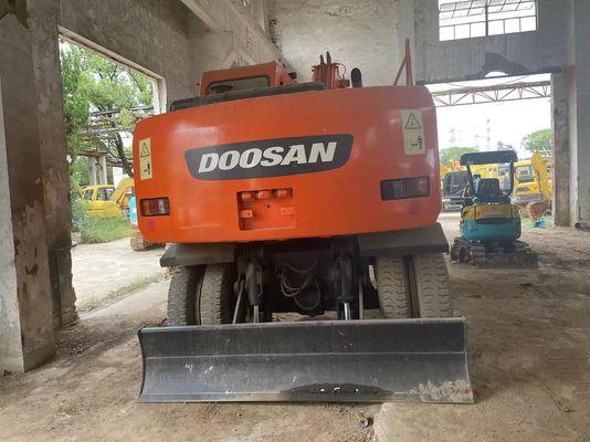 Kiểm soát thông minh sử dụng máy đào DH150W-7 Doosan Wheel Excavator 2012 năm