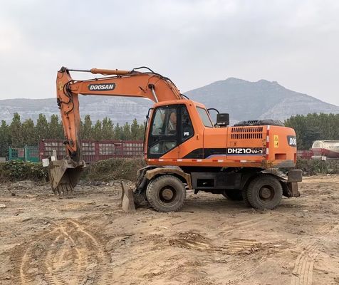 Màu nguyên bản Thợ đào bánh Doosan DH210W-7 sử dụng Trong tình trạng tốt/Thợ đào bánh Doosan sử dụng Để bán
