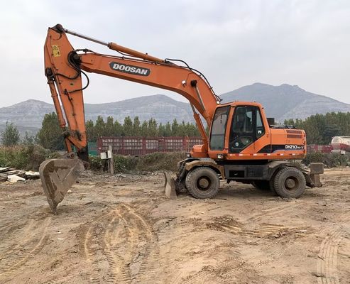 Màu nguyên bản Thợ đào bánh Doosan DH210W-7 sử dụng Trong tình trạng tốt/Thợ đào bánh Doosan sử dụng Để bán