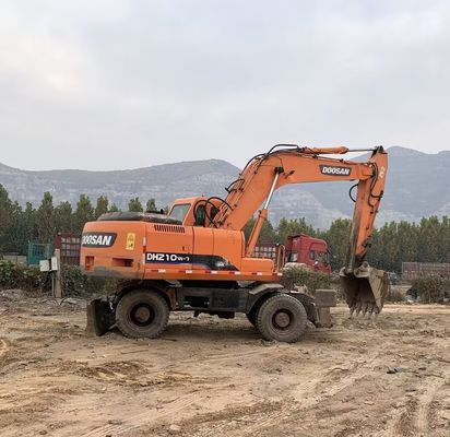 Màu nguyên bản Thợ đào bánh Doosan DH210W-7 sử dụng Trong tình trạng tốt/Thợ đào bánh Doosan sử dụng Để bán