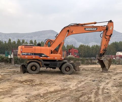 Màu nguyên bản Thợ đào bánh Doosan DH210W-7 sử dụng Trong tình trạng tốt/Thợ đào bánh Doosan sử dụng Để bán