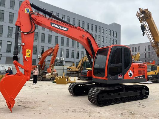 Crawler gắn DX150-9C Excavator Doosan cũ gốc Hàn Quốc