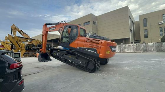 Doosan DX225LCA gốc của Hàn Quốc Thiết bị đào cũ loại Crawler