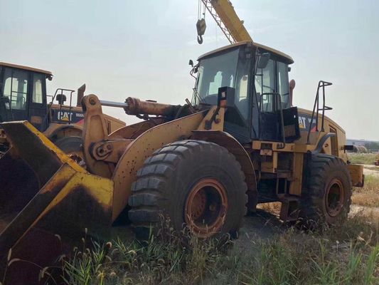 966H màu gốc Caterpillar Loader bánh xe cũ trong tình trạng tốt